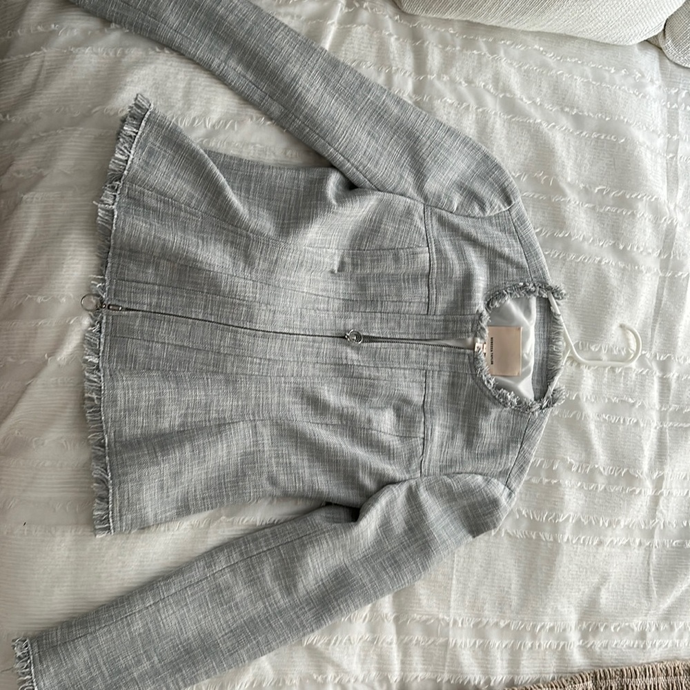 Rebecca Taylor blazer with zip front- NWOT, size 4